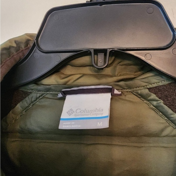 Columbia Flash Forward Hybrid 650 Fill Power Mens size med Insulated Jacket gree - Picture 5 of 5
